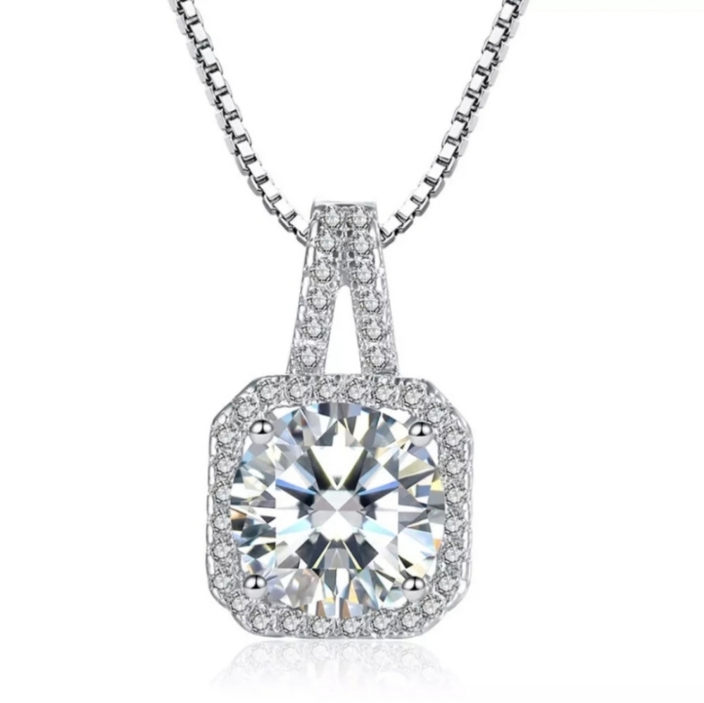 5 Star Rated AAAA CZ Copper Pendant Necklace